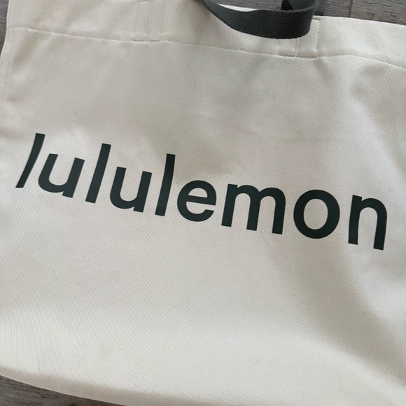 Lululemon Canvas Tote Bag - Picture 4 of 8